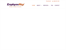 Tablet Screenshot of employeemax.com